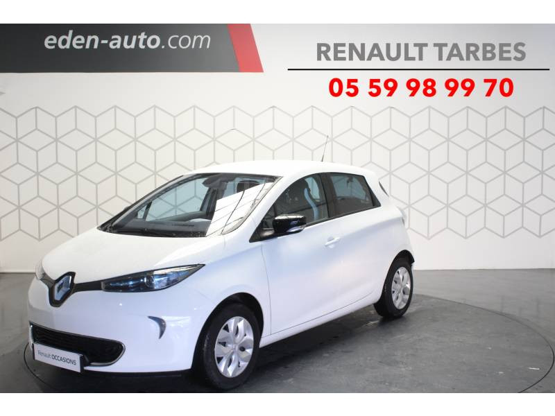 Renault Zoe Life électrique blanc Occasion à vendre