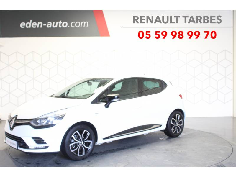 Renault Clio IV 1.2 16V 75 Limited essence blanc Occasion à vendre