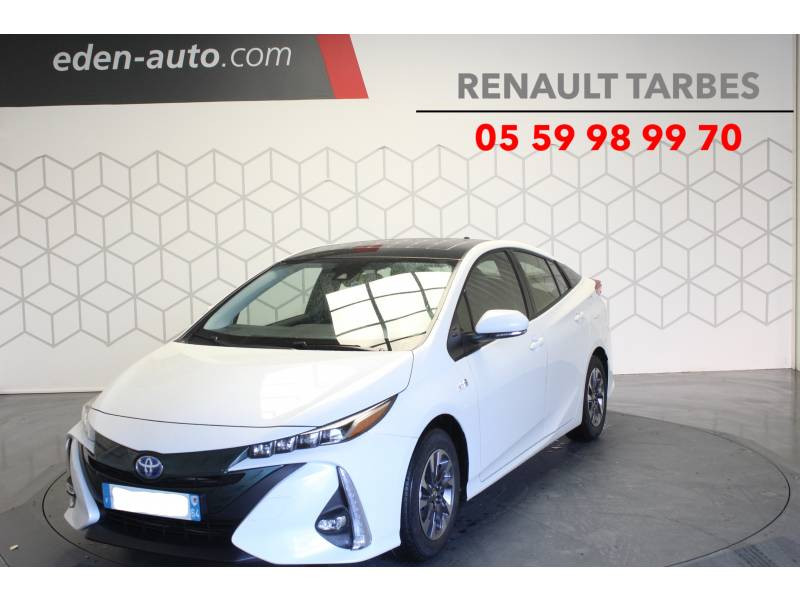 Toyota Prius HYBRIDE RECHARGEABLE Solar hybride essence électrique blanc Occasion à vendre