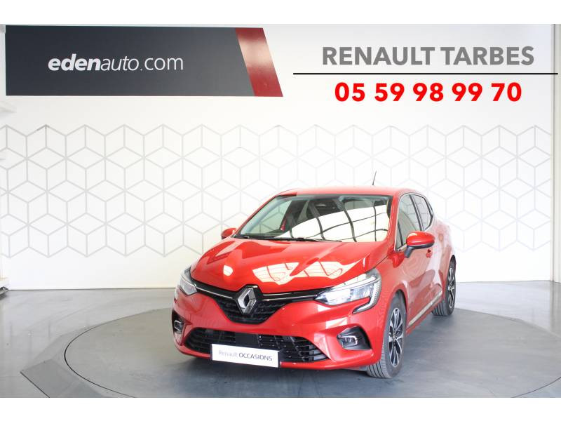 Renault Clio V TCe 100 Intens essence rouge Occasion à vendre