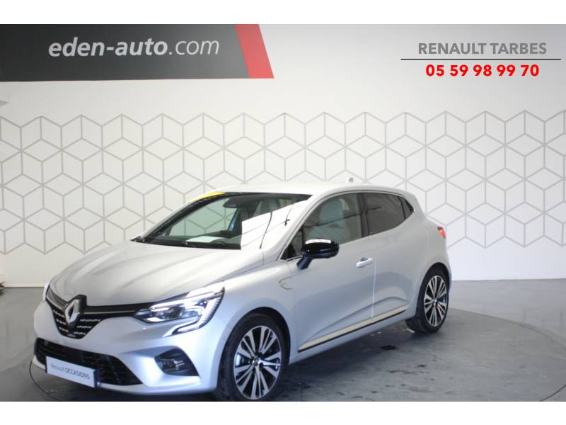 Renault Clio V E-Tech 140 Initiale Paris hybride essence électrique gris Occasion à vendre