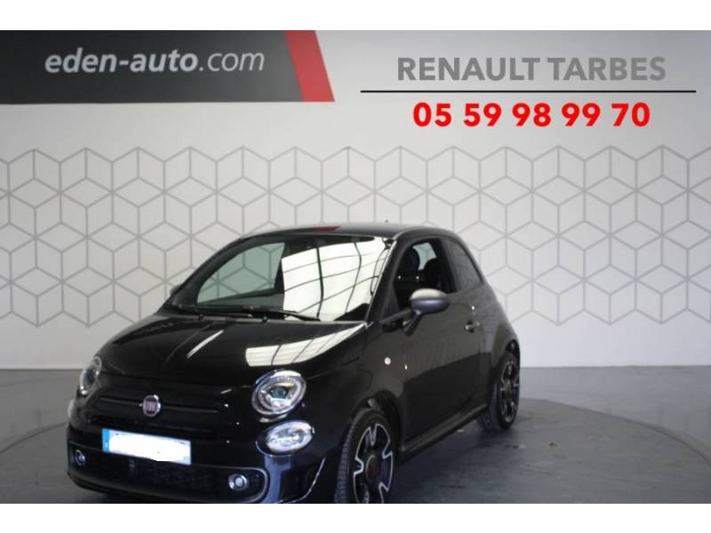 Fiat 500 1.2 69 ch S Plus essence noir Occasion à vendre