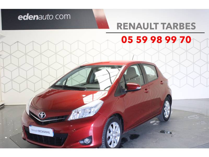 Toyota Yaris LCA2 90 D-4D Tendance diesel rouge Occasion à vendre