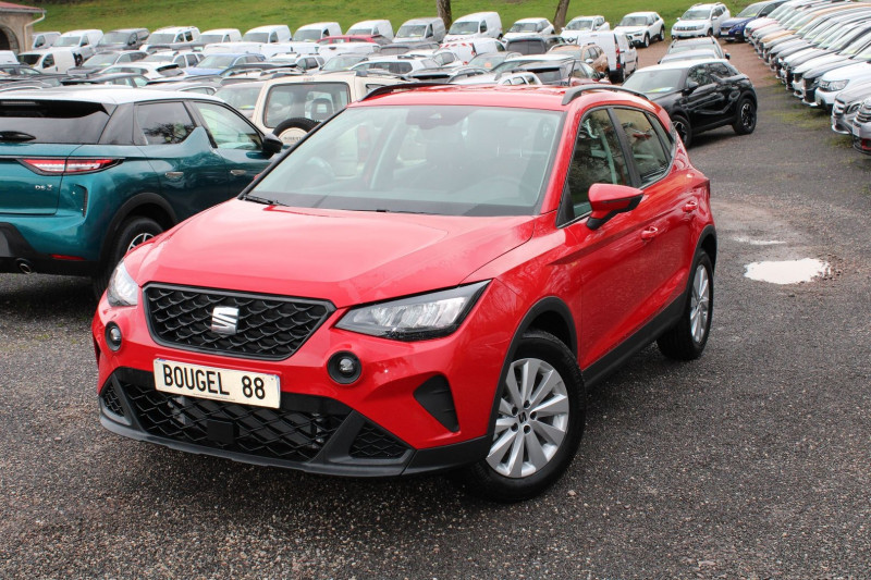 Seat ARONA II TSI 90 CV STYLE ESSENCE+GNV GAZ GPS 3D FULL LED JA 16 RADAR BLUETOOTH RÃGULATEUR GAZ GNV ROUGE EMOTION Occasion à vendre