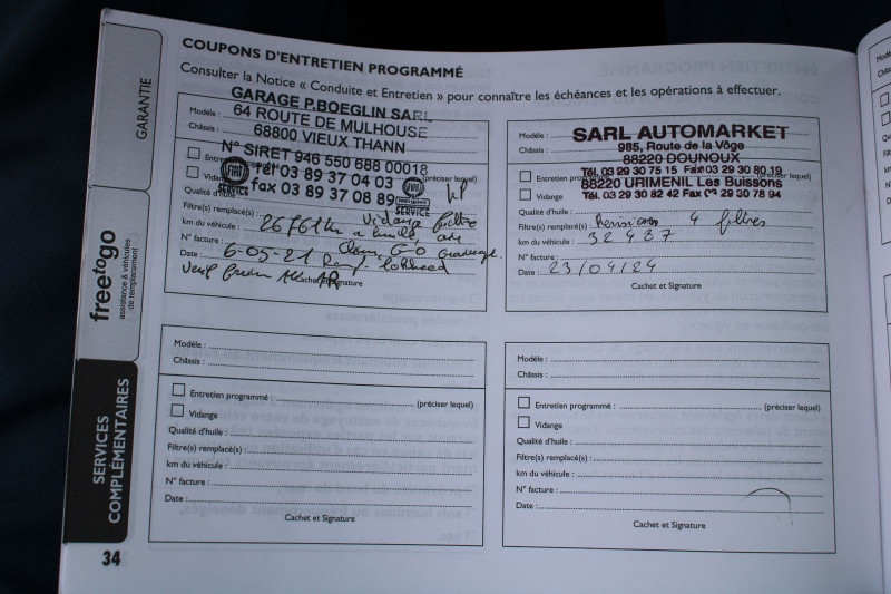 Photo 17 de l'offre de FIAT FULLBACK 2L4 JTD 180 CV SUPER CAB ADVENTURE "4X4" ATTELAGE RIDEAU CAMÃRA TVA=20825 E HT à 24500€ chez Bougel transactions