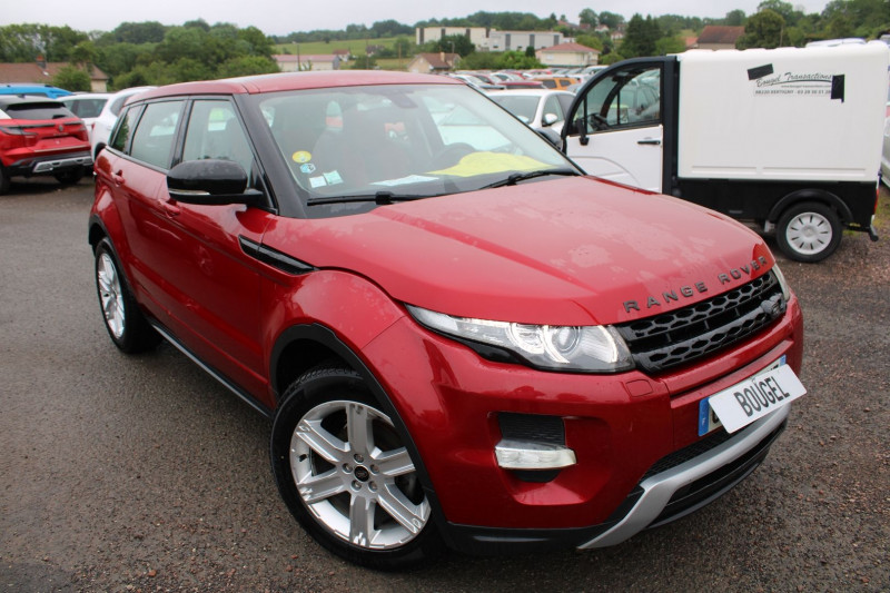 Land-Rover EVOQUE 2L2 TD4 DYNAMIC 4X4 LUXE 150 CV BOITE AUTO CUIR BICOLOR GPS USB JA 19 REGULATEUR Diesel ROUGE FUSION Occasion à vendre