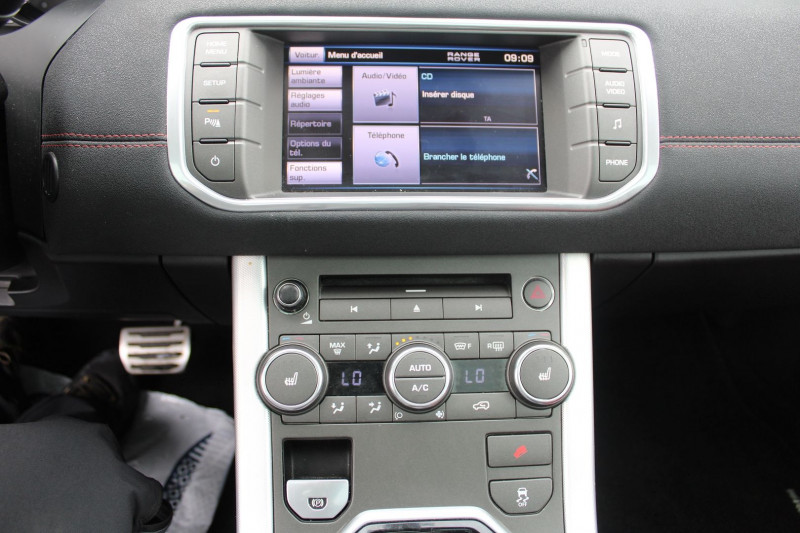 Photo 16 de l'offre de LAND-ROVER EVOQUE 2L2 TD4 DYNAMIC 4X4 LUXE 150 CV BOITE AUTO CUIR BICOLOR GPS USB JA 19 REGULATEUR à 18900€ chez Bougel transactions