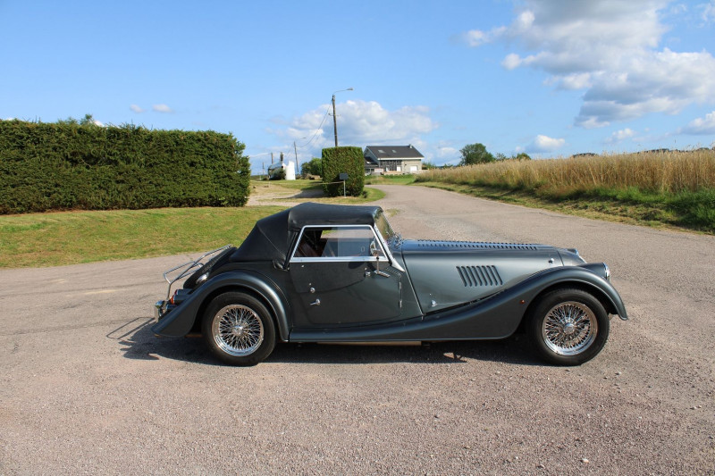 Photo 15 de l'offre de MORGAN MORGAN PLUS 4 CABRIOLET 2L 156 CV CUIR FAUVE JANTES ALU RAYON CHROMES BOIS PRECIEUX à 59500€ chez Bougel transactions