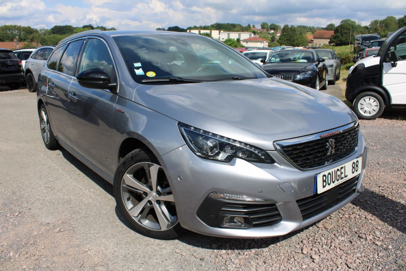 Peugeot 308 III SW BLUE HDI 130 CV GT-LINE GPS 3D FULL LED USB JA 17 ATTELAGE BLUETOOTH RÃGULATEUR Diesel GRIS ARTENSE Occasion à vendre