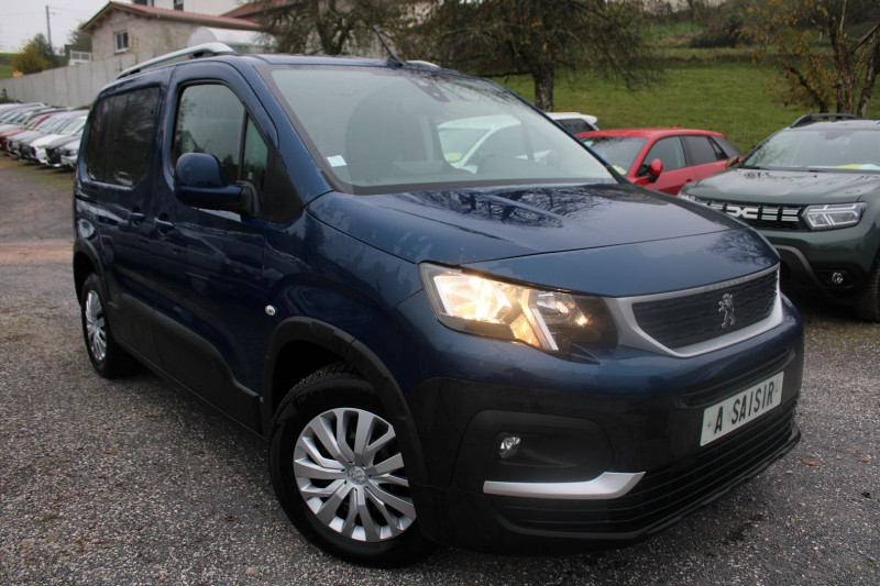 Peugeot RIFTER 1L5 BLUEHDI 100 CV GPS MÃDIA CLIMAT ABS RÃGULATEUR BLUETOOTH CAMÃRA USB  LEDS Diesel BLEU DE CHINE Occasion à vendre