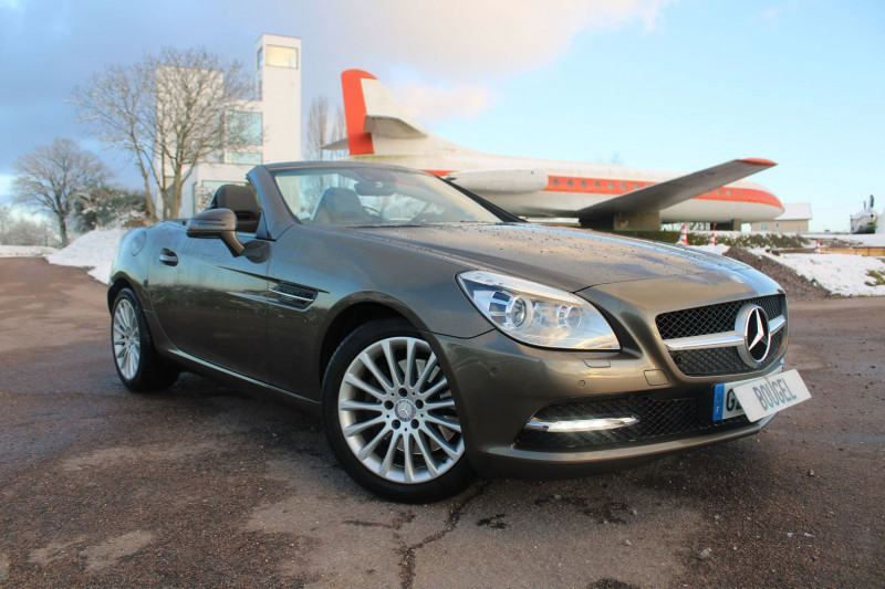 Mercedes-Benz CLASSE SLK 250 CDI 204 CV GPS 3D XÃNON+LED JA 17 USB RADAR PACK HIVER BOITE AUTO 7G-TRONIC Diesel BEIGE PERLE Occasion à vendre