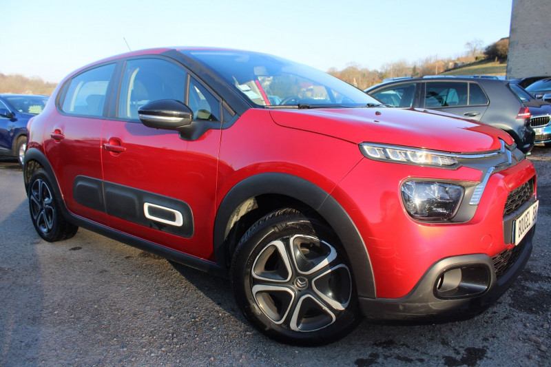 Citroen C3 PHASE 4 FEEL PACK 100 1L5 BLUEHDI BOITE 6V GPS USB RADARS CLIM AUTO RÃGULATEUR FULL LEDS Diesel ROUGE ULTIMATE Occasion à vendre