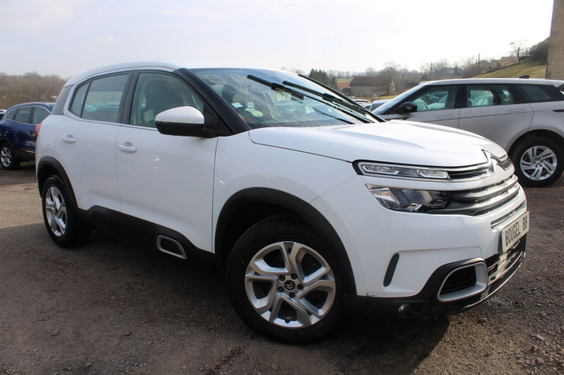 Citroen C5 AIRCROSS BUSINESS 130 BLUEHDI DIESEL BOITE 6V GPS USB CAMÃRA 180 LEDS MI CUIR  BLUETOOTH Diesel BLANC CRISTAL Occasion à vendre