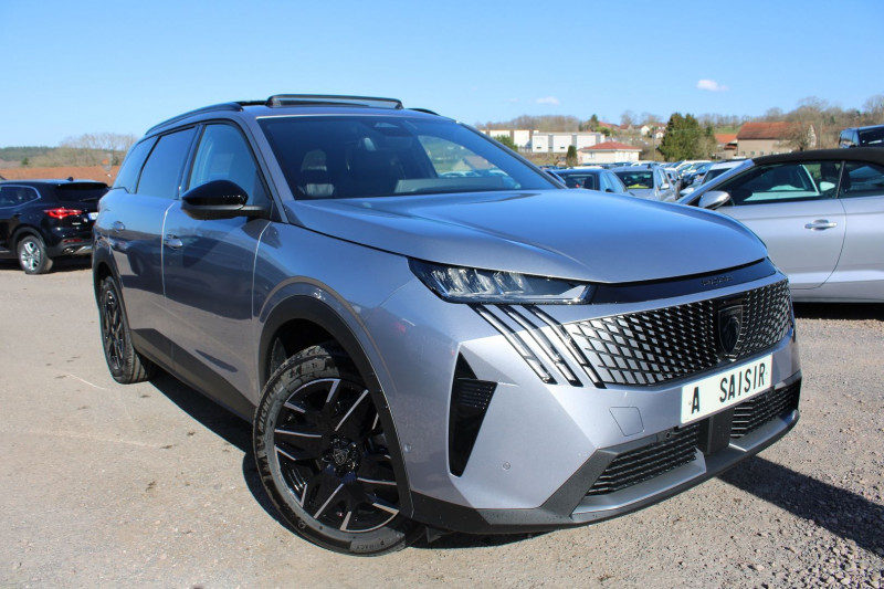 Peugeot 5008 PHASE 5 FIRST ÃDITION ALLURE PACK HYBRID 136CV BOITE AUTO EAT8 CUIR CAMÃRA 360 TOIT PANO Hybride GRIS ARTENSE Occasion à vendre