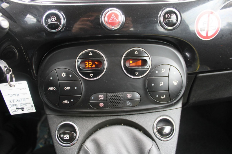 Photo 12 de l'offre de FIAT 500 C LOUNGE CABRIOLET GPS MÃDIA USB BLUETOOTH CLIM AUTO RÃGULATEUR RADARS ABS ESP à 11500€ chez Bougel transactions