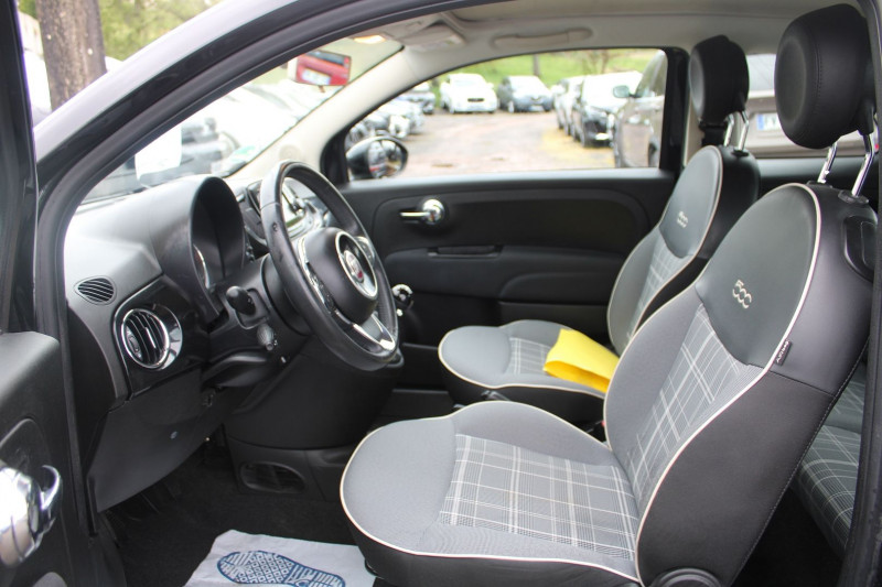 Photo 9 de l'offre de FIAT 500 C LOUNGE CABRIOLET GPS MÃDIA USB BLUETOOTH CLIM AUTO RÃGULATEUR RADARS ABS ESP à 11500€ chez Bougel transactions
