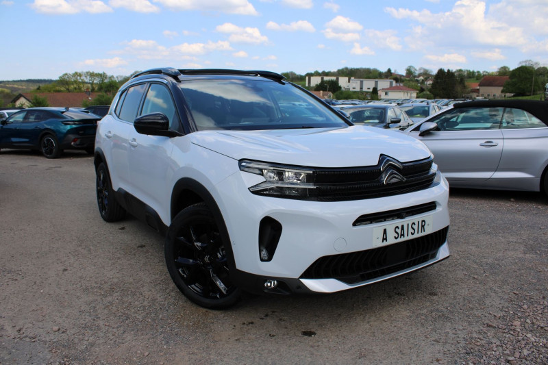Citroen C5 AIRCROSS II MAX 145 CV HYBRIDE GPS 3D CAMÃRA FULL LED RE USB JA 19 I-COKPIT BOITE AUTO DCS-6 Hybride BLANC/TOIT NOIR Occasion à vendre