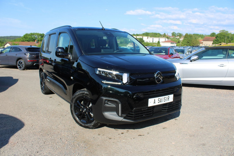 Citroen BERLINGO 5 MAX BLUE HDI 130 CV GPS 3D CAMÃRA I-COKPIT JA 16 FULL LED GRIP BOITE AUTO EAT-8 Diesel NOIR PERLA Occasion à vendre