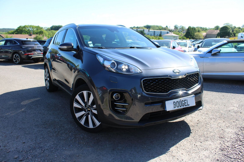 Kia SPORTAGE 2.0 CRDI 136CH PREMIUM 4X4 Diesel GRIS LUNAIRE Occasion à vendre