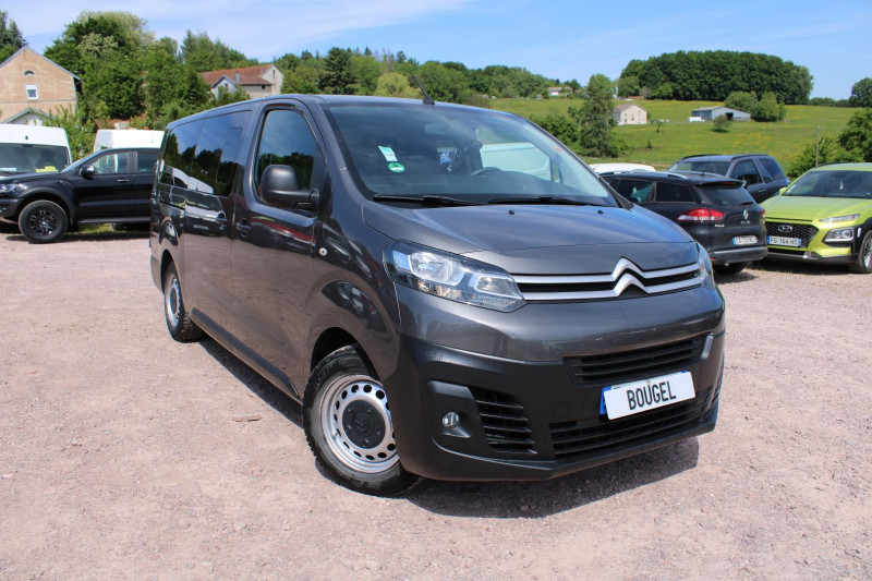 Citroen JUMPY 4 XL BLUE HDI 115 CV CONFORT "9 PLACES" CLIM ATTELAGE RADAR BLUETOOTH RÃGULATEUR Diesel GRIS PLATINIUM Occasion à vendre