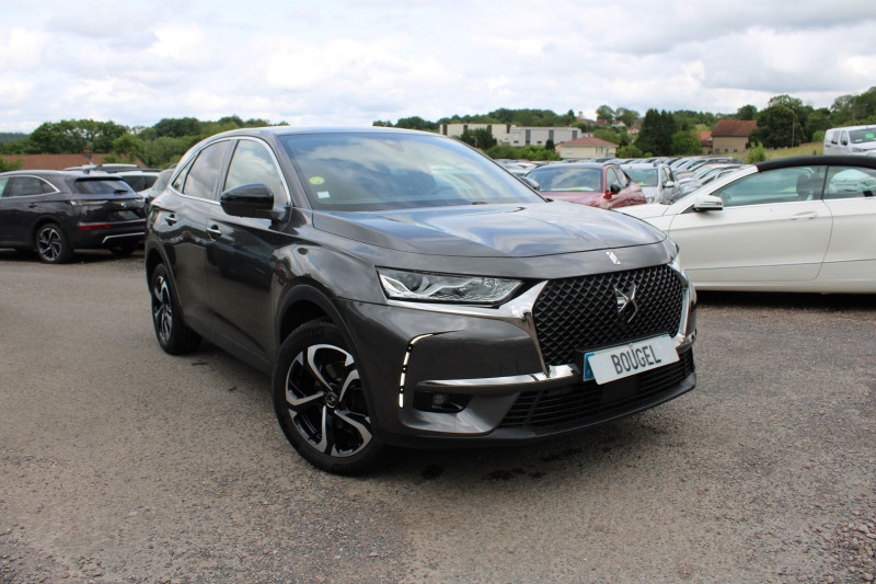 Ds DS 7 CROSSBACK BLUE HDI 130 CV BUSINESS GPS 3D I-COKPIT MP3 FULL LED USB JA 18 BOITE AUTO EAT-8 Diesel GRIS PLATINIUM Occasion à vendre