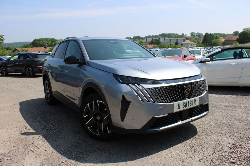 Peugeot 3008 PHASE 5 HYBRID 145 CV ALLURE EAT8 BOITE AUTO CAMÃRA 360 GPS 3D USB CUIR FULL LEDS  JA 19 Hybride GRIS ARTENSE Occasion à vendre