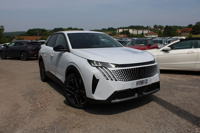 Peugeot 3008 PHASE 5 HYBRID 145 CV ALLURE EAT8 BOITE AUTO CAMÃRA 360 GPS 3D USB CUIR FULL LEDS  JA 19 Hybride BLANC OKENITE Occasion à vendre