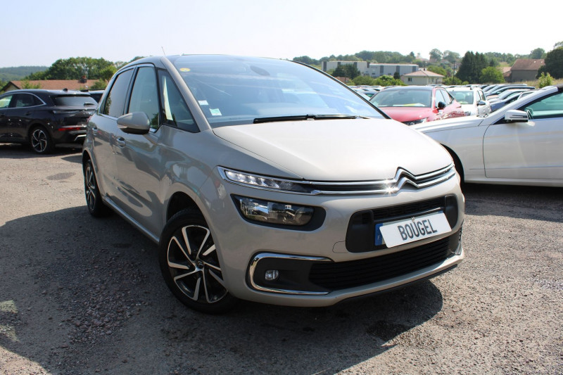 Citroen C4 PICASSO II 2L BLUE HDI 150 CV GPS 3D CAMÃRA USB JA 17 STORES ATTELAGE TOIT PANO RÃGULATEUR Diesel BEIGE SABLE Occasion à vendre