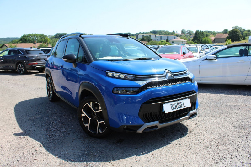 Citroen C3 AIRCROSS II SHINE PACK 1L5 BLUEHDI 110 CV BOITE 6 BICOLOR GRAND GPS 3D FULL LEDS CUIR CAMÃRA Diesel BLEU MÃTAL Occasion à vendre