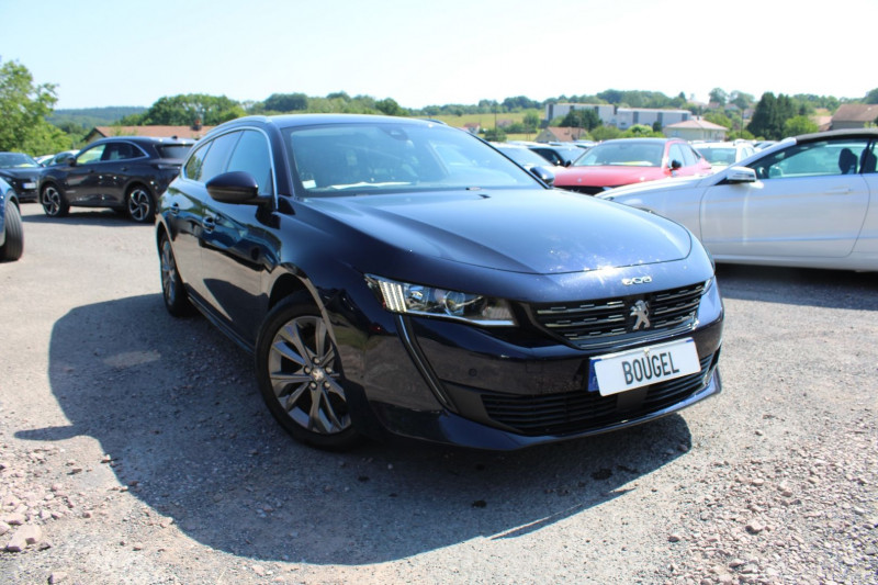 Peugeot 508 III SW 1L5 BLUEHDI 130 EAT8 BOITE AUTO PALETTE CAMÃRA GPS 3D USB LEDS RÃGULATEUR  ABS Diesel BLEU MINUIT Occasion à vendre