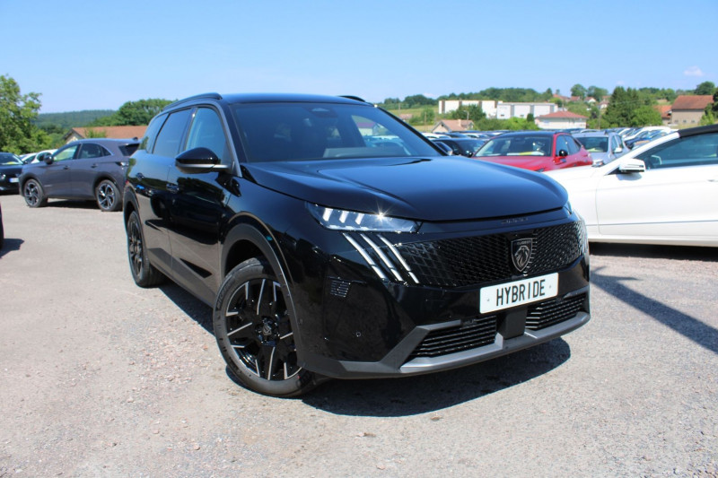 Peugeot 5008 PHASE 5 GT 145 CV HYBRIDE "7 PLACES" GPS 3D CAMÃRA USB JA 19 I-COKPIT BOITE AUTO DCS-6 Hybride NOIR PERLA Occasion à vendre