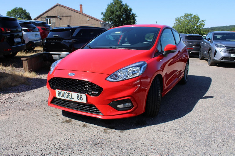Photo 4 de l'offre de FORD FIESTA ST-LINE SPORT 140 CV ECOBOOST GPS 3D ANDOID USB JA 17 RADAR BLUETOOTH RÃGULATEUR à 12990€ chez Bougel transactions