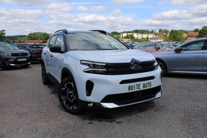 Citroen C5 AIRCROSS II MAX BLUE EAT8 DIESEL 130 BOITE AUTO CAMÃRA 180 GRAND GPS 3D FULL LEDS  MI CUIR Diesel BLANC NACRÃ/ NOIR Occasion à vendre