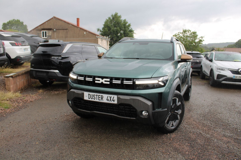 Dacia DUSTER VI EXTREME TCE 130 CV "4X4" GPS 3D CAMÃRA RE USB JA 17 FULL LED I-COKPIT PACK HIVER Essence VERT CEDRE Occasion à vendre