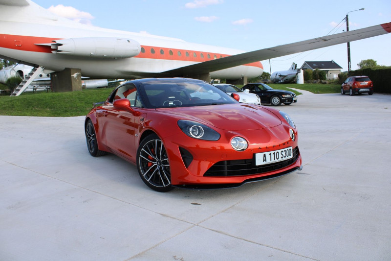 Alpine A110 TURBO "S" 300 CV "PACK AERO" I-COKPIT RE TOIT CARBONE JA 18 BOITE AUTO+ PALETTES Essence ORANGE FEU Occasion à vendre