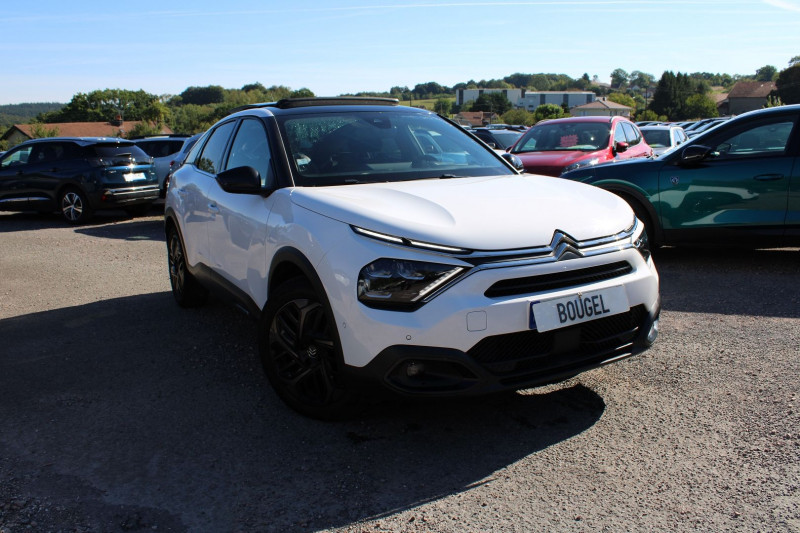 Citroen C4 PHASE 4 SHINE BLUEHDI 130 CV EAT8 TOIT PANO CUIR SIÃGES ELECT. CAMÃRA GPS FULL LEDS  ABS Diesel BLANC CRISTAL Occasion à vendre