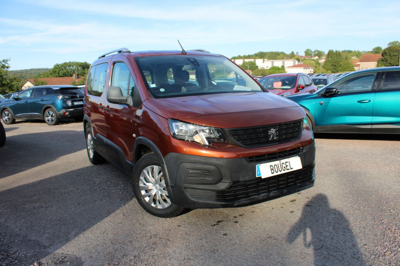 Peugeot RIFTER BLUE HDI 100 CV ACTIVE GPS MIROR LINK CLIM AUDIO USB RADAR BLUETOOTH RÃGULATEUR Diesel MARRON GLACÃ Occasion à vendre