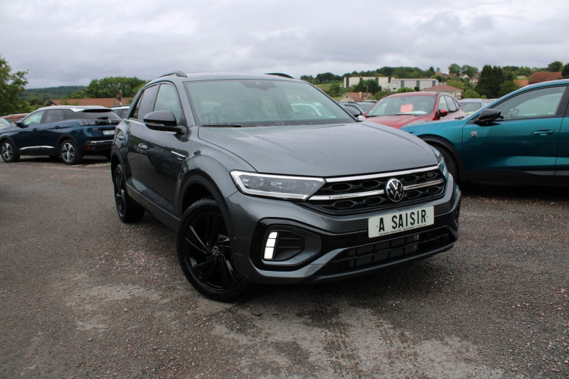 Volkswagen T-ROC II 2L TDI 150 CV R-LINE DSG7 BOITE AUTO CAMÃRA GPS USB FULL LEDS MI CUIR JANTES 18 Diesel GRIS INDIUM Occasion à vendre