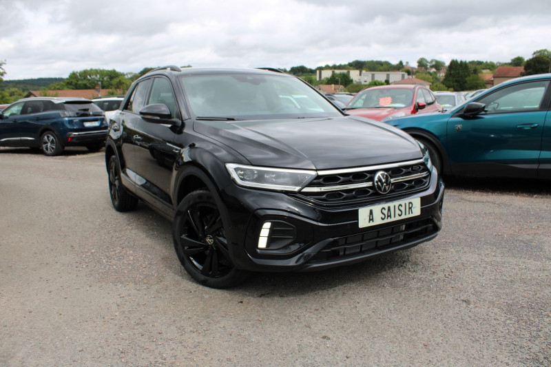 Volkswagen T-ROC II 2L TDI 150 CV R-LINE DSG7 BOITE AUTO CAMÃRA GPS USB FULL LEDS MI CUIR JANTES 18 Diesel DEEP BLACK Occasion à vendre