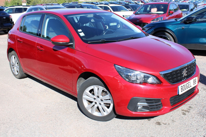 Peugeot 308 III ACTIVE PACK 110 CV ESSENCE GPS 3D CAMÃRA USB JA 16 I-COKPIT BLUETOOTH RÃGULATEUR Essence ROUGE ELIXIR Occasion à vendre