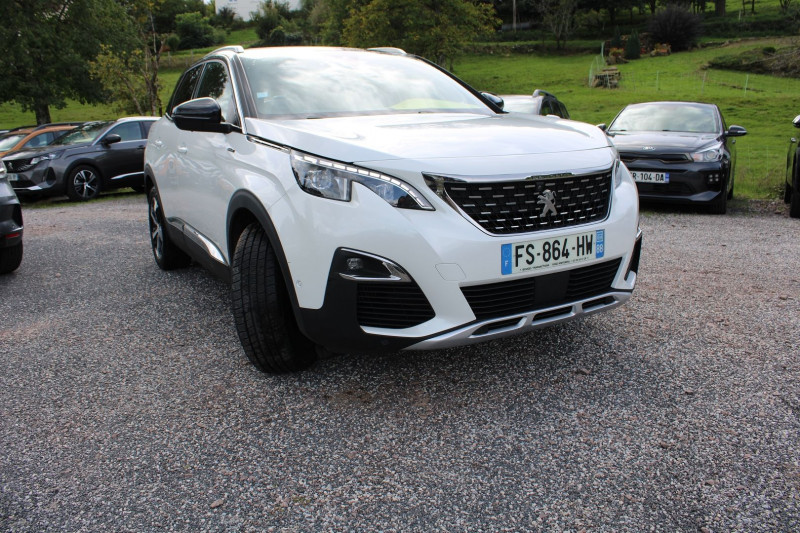 Peugeot 3008 III 1L5 BLUEHDI 130 CV GT LINE SPORT BICOLOR TOIT PANO FULL LEDS CAMÃRA 360  GPS 3D Diesel BLANC/TOIT NOIR Occasion à vendre