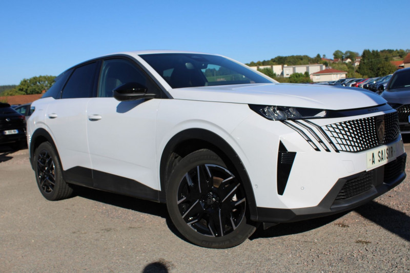 Peugeot 3008 PHASE 5 ALLURE 145 CV HYBRIDE GPS 3D CAMÃRA TOIT PANO RE JA 19 I-COKPIT BOITE AUTO DSC-6 Hybride BLANC OKENITE Occasion à vendre