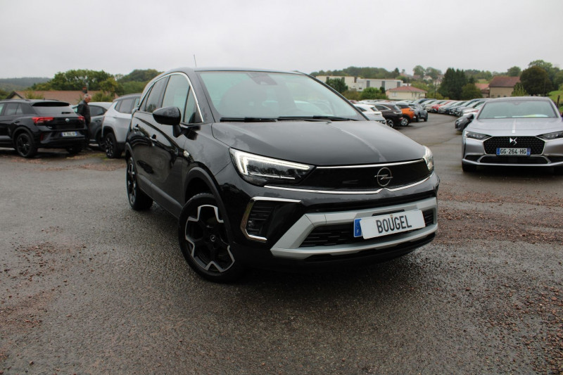 Opel CROSSLAND X ELEGANCE ESSENCE 110 CV GPS CARPLAY USB JA 17 ATTELAGE FULL LED RADAR RÃGULATEUR Essence NOIR DIAMAND Occasion à vendre