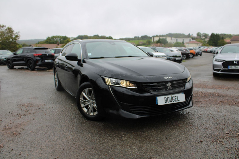 Peugeot 508 III SW BUSINESS HDI 130 CV GPS 3D I-COKPIT JA 16 BLUETOOTH RÃGULATEUR BOITE AUTO EAT-8 Diesel NOIR PERLA Occasion à vendre