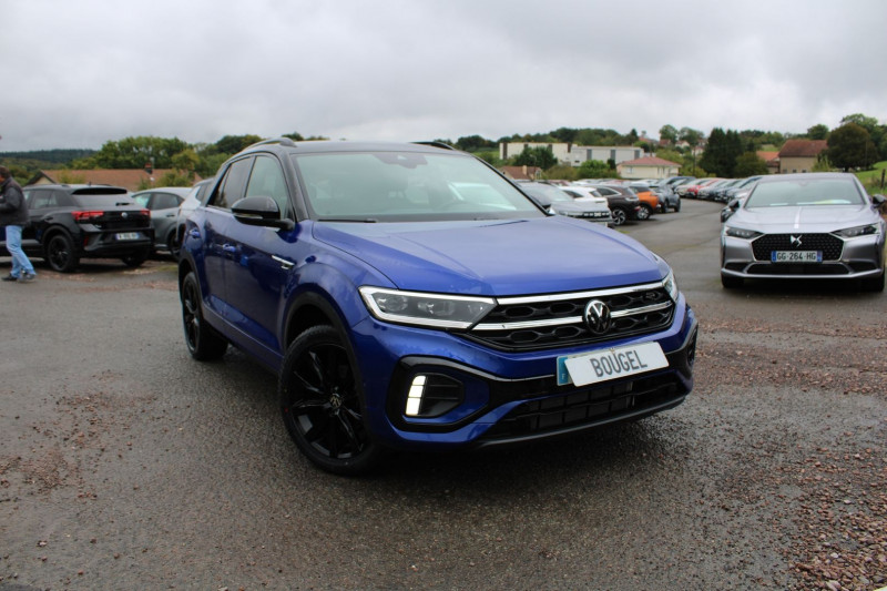 Volkswagen T-ROC II R-LINE TSI 150 CV EVO GPS 3D CAMÃRA JA 18 USB I-COKPIT FULL LED BOITE AUTO DSG-7 Essence BLEU / TOIT NOIR Occasion à vendre