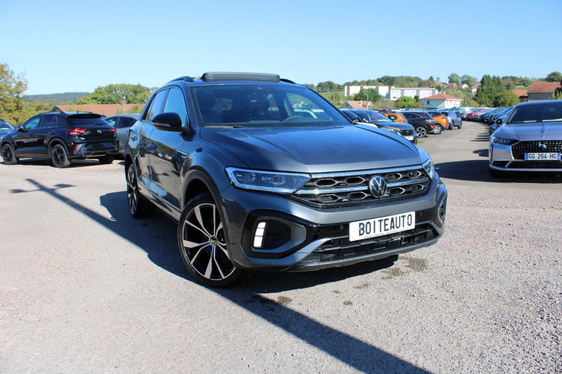 Volkswagen T-ROC II 2L TDI 150 CV R-LINE DSG7 BOITE AUTO CAMÃRA GPS FULL LEDS JANTES 19 TOIT OUVRANT Diesel GRIS INDIUM Occasion à vendre
