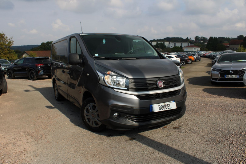 Fiat TALENTO JTD 120 CV AFFAIRE L2 H1 GPS 3D CAMÃRA CLIM USB ATTELAGE BLUETOOTH GRIP CONTROL Diesel GRIS COMETE Occasion à vendre