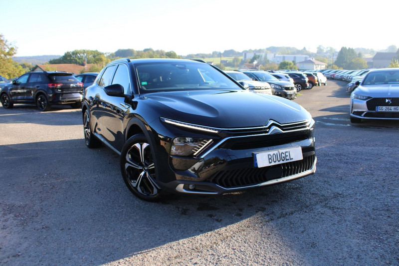 Citroen C5 X HYBRID ETENSE 225CV SHINE RECHARGEABLE EAT8 BOITE AUTO CAMÃRA CUIR FULL LEDS ABS Hybride NOIR PERLA Occasion à vendre