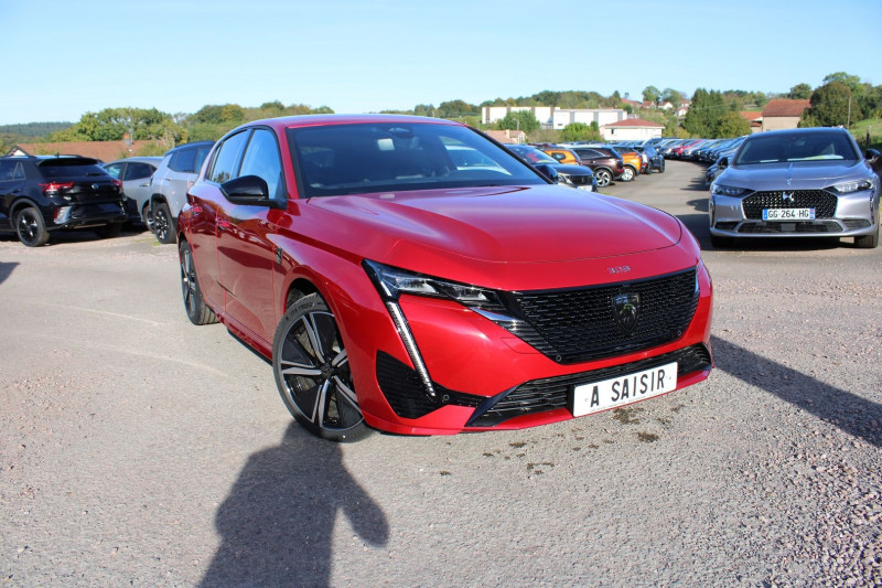 Peugeot 308 PHASE 4 GT BLUEHDI 130 EAT8 BOITE AUTO CUIR CAMÃRA 180 JANTES 18 REGULATEUR ADAPTATIF Diesel ROUGE ELIXIR Occasion à vendre