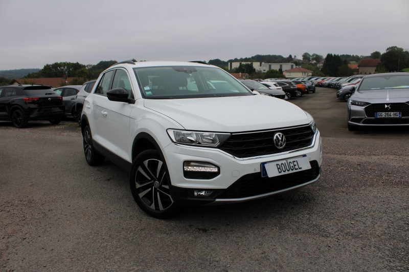 Volkswagen T-ROC IQ.DRIVE TDI 115 CV GPS 3D CLIM CAMÃRA USB PACK HIVER JA 17 BLUETOOTH RÃGULATEUR Diesel BLANC ALPIN Occasion à vendre